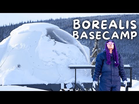 I Stayed in a GLASS Igloo in Alaska! (Borealis Basecamp)