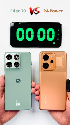 Motorola Edge 70 vs Realme P4 Power 5G App Open Speed Test #shorts