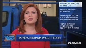 Trump's minimum wage target