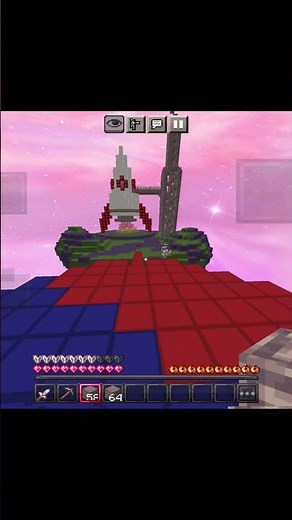 Telly bridging in tablet (mobile) #hivebedwars #minecraft #shorts