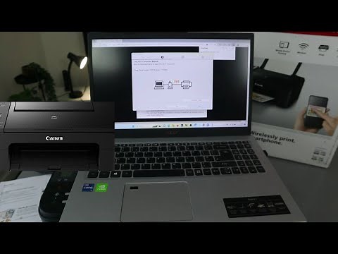 Canon Pixma Printer How Connect To A Wireless Network With A Laptop