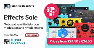 Save 50% on Native Instruments Crush Pack, Mod Pack & Raum reverb