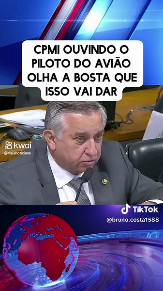Depoimento sobre voos e pagamentos na CPI