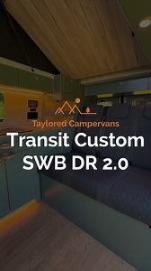 50K views · 392 reactions | Step inside our latest DR 2.0 conversion, built on the Transit Custom! ⚡️ Fully gas-free and packed with sleek features, it’s prepped for off-grid getaways and everyday adventures.  #vanlife #vanlifetravel #campervanlife #campervanconversion #vanconversion #vanbuild #camperconversion #camperlifestyle #offgrid #offgridliving #campers | Taylored Campervan Conversions Ltd | Facebook