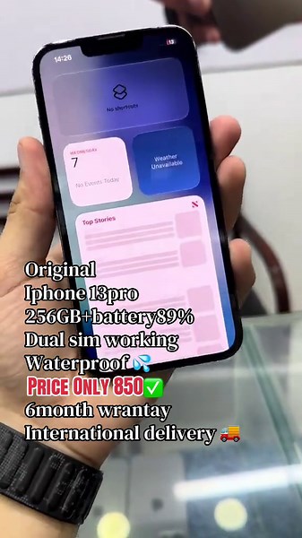 iPhone 13 Pro for Sale with Dual SIM and Warranty