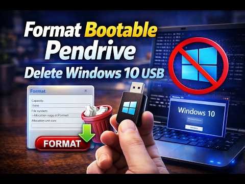 How to Remove Bootable USB & Make It Normal Again