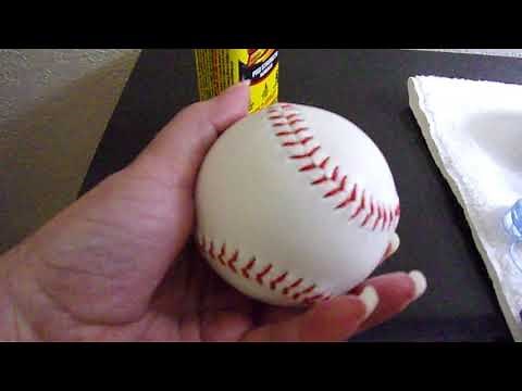 How to Embroidery on a Baseball