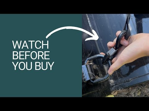 Demo of Vehiclex Ratchet Tie Down Straps with Soft Loops #gifted | Vehiclex