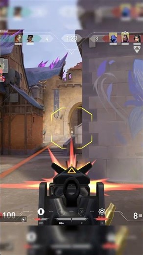 GARDIAN IS BUILT DIFFERENT #valorant #gardian #valorantclips #clutch #4k #onetap #headshot #aimbot