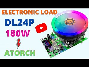 Unboxing and Reviewing of 180W DL24P 2.4 Inch LCD DC USB Tester Electronic Load UPDATED 2021