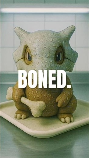 Cubone came to heal a broken heart 💔🌫 #Pokemon #Cubone #Healing #Shorts #PokemonShorts