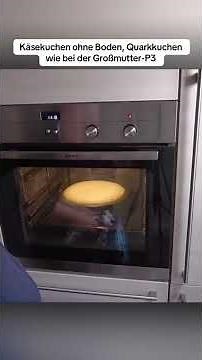Käsekuchen ohne Boden, Quarkkuchen wie bei der Großmutter-P3 #kochen #rezept #muddi