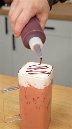 Alex Gren on Instagram: "Top 3 favorite sauce recipes right here. RECIPE: 3 tbsp Dutch cocoa powder 1/2 C heavy cream 1/2 Can sweetened condensed milk 1/4 C sugar 1 tbsp red velvet emulsion 1 tsp vanilla bean paste 1/4 tsp butter extract Pinch of salt #redvelvetcake #coffeesyrup #coffeerecipe #recipevideo #homebarista"