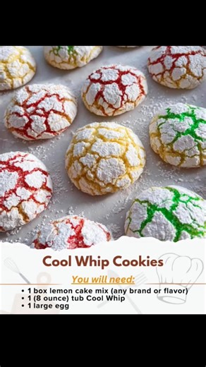 29K views · 109 reactions | Cool Whip Cookies Ingredients: - 1 box...