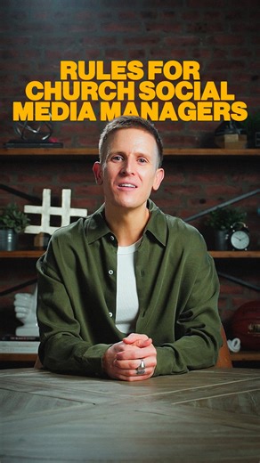 Brady Shearer on Instagram: "3 rules every church social media manager needs to know 📱 If social media isn’t your primary responsibility and you’re struggling to keep up with constant changes, memorize these three rules. They never change, and honestly? They’re all you need. 1️⃣ No Weeks Off – You don’t need to post daily, but never take a week off. Consistency is non-negotiable. 2️⃣ Repeat the best, forget the rest, continue to test – Double down on what works, ditch what doesn’t, and reserve