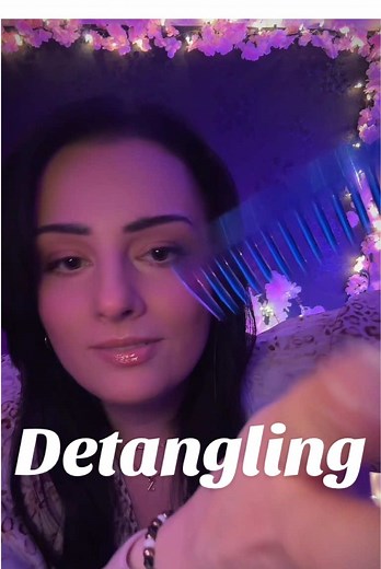 Gently removing all your tangles 🌸✨ #asmr #personalattention #hairbrushing #roleplay #pov #tingles #tinglesforsleep #asmrforsleep #stressrelief #anxietyrelief #asmrcommunity #relax #CapCut