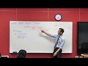 Quadratic Factorisation (1 of 3: Overview of Methods)
