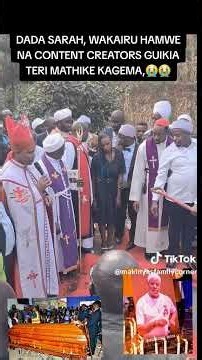 see what happened at Kagema Muraya grave sight🥺🥺