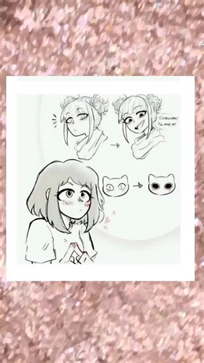 Toga x Uraraka Lesbian Comic Reaction | Himiko x Ochaco Fan Art
