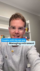 34K views · 1.2K reactions | How do couples with a big age gap manage retirement if they plan on retiring at the same time? #family #retirement #couple #money #investing | James Wrigley | Facebook