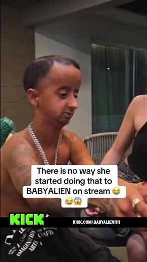Was bro enjoying or in pain ? #kick #babyalien | baby aliens