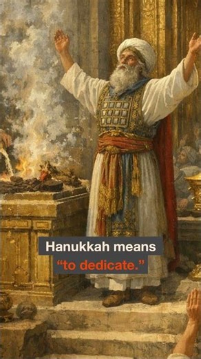 Hanukah Explained #history #jewishthought#hanukkah #feastofdedication #shorts #maccabees #torah