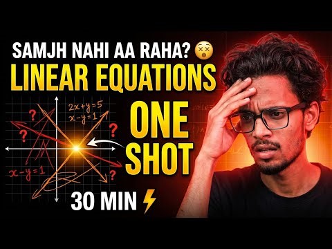 Pair of Linear Equations in Two Variables 🔥 | Class 10 Maths One Shot | Full Chapter 🔥