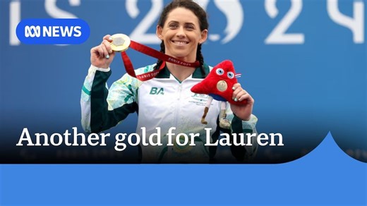 Lauren Parker wins another gold at the Paralympic Games