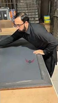 “Mirror Frame Making Full Process | From Raw Frame to Finished Mirror | Factory #FullProcess