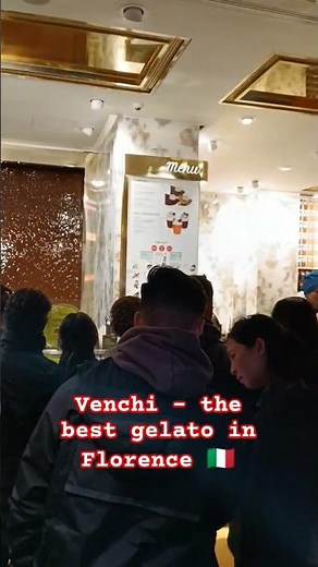 Venchi – the best gelato in Florence 🇮🇹