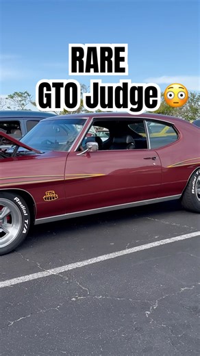 Pontiac GTO Judge!😬#CarLover #ClassicCars #CarShow