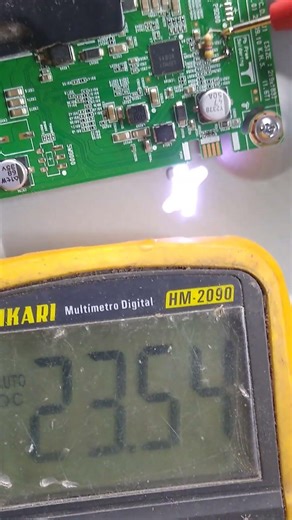 TV LG Modelo 50UQ801C0SB Baixar as tenções VGH e VGL #conserto #tv #lg #tvlg #dicas