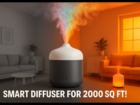“The Best Way to Diffuse Essential Oils in Large Spaces (Up to 2000 sq ft)”