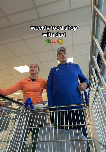Grocery Shopping with Dad: Weekly Food Haul for Family