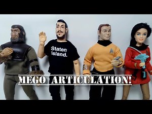 Mego Articulation Guide for 8" Action Figures