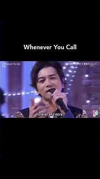 〚嵐 Arashi 〛大好きな歌 #嵐#Mステ#活動休止前ラスト#WheneverYouCall#fyp