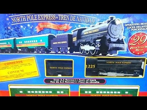North Pole Express Train Set unboxing!!!
