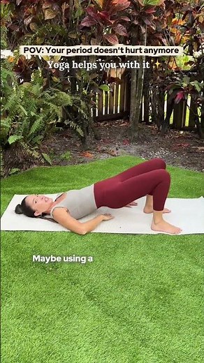 Period Cramps Gone With These 3 Moves #yoga #periods #hack