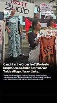 Protests Erupt Outside Zudio Stores Over Tata’s Alleged Israel Links!