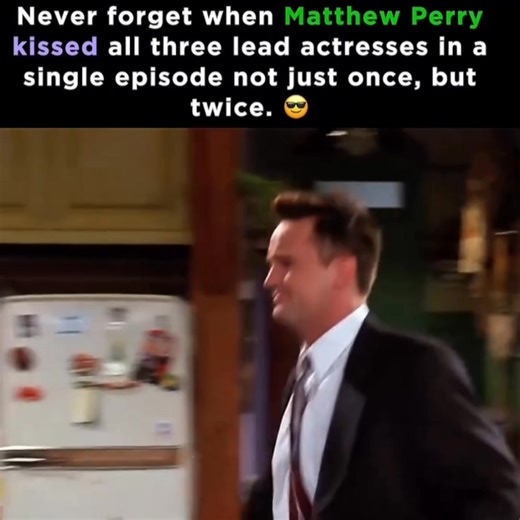 690K views · 16K reactions | Mathew Perry Kisses All Girls In A Episode Twice #friendstvshowclips #rossgeller #rachelgreen #joeytribbiani #friendstvshow #PhoebeBuffay #monicageller #chandlerbing | Friends TV | Facebook