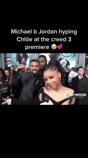 I give my blessings to this union🫣 #chloe #chloebailey #michaelbjordan #Creed3 #creed3premiere #Viral #Fyp #explorepage