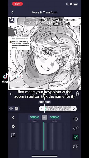 Creating Shakes in Alight Motion Tutorial