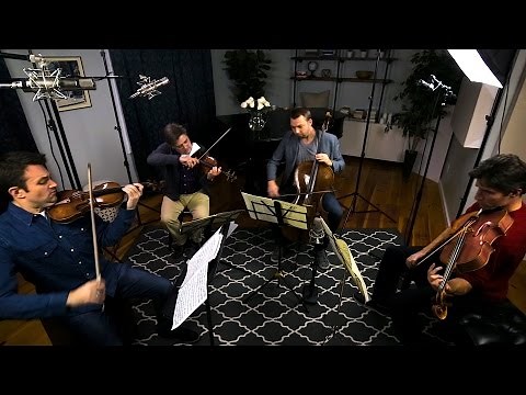 Schubert - "Death and the Maiden" Quartet, Mvt. 1 - Escher Quartet
