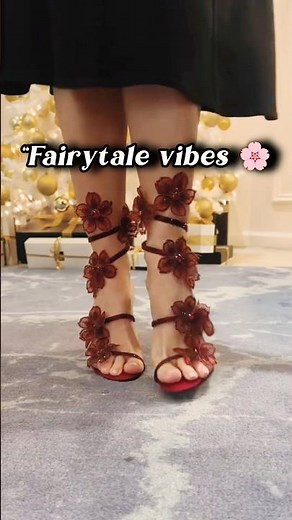 Red Floral High Heels❤️Party Wear Heel InspirationDreamy Luxury Heel#luxuryfashion #high heels#ootd