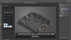 3D map generator geo 地形生成视频教程