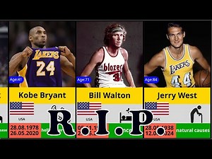 😢💔🏀50 Famous Basketball Players Who Have Died - Cause of Death & Age (1980 2024)