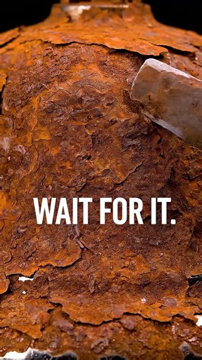 Effortless Rust Removal: Satisfying Transformation