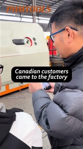 Canadian Customer Factory Inspection | Stirrup Bending Machine