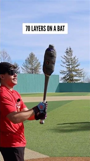 70 Layers of Tape on a Bat....😳