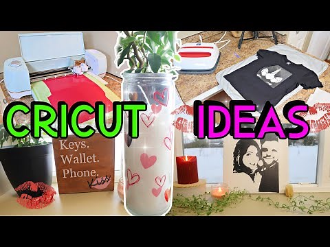 CRICUT VALENTINES DAY IDEAS *NEW!* (valentine diy crafts) Cricut Projects 2022